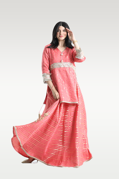 Alish Pink Lehenga Choli