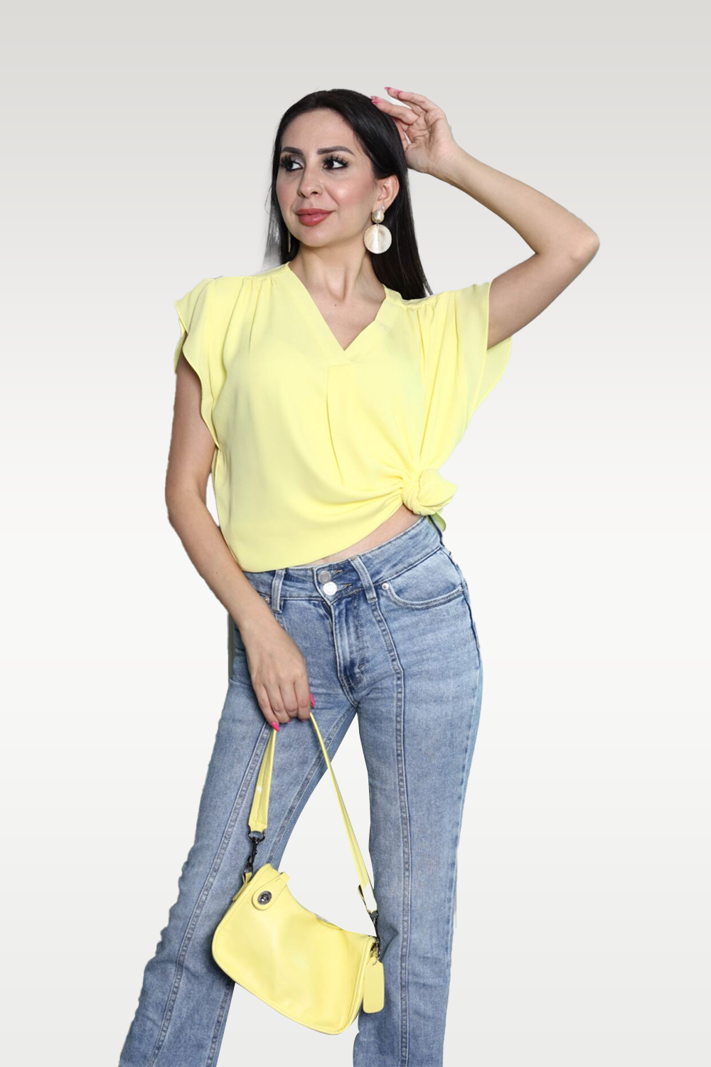 Alish Canary Yellow Top RMDQ