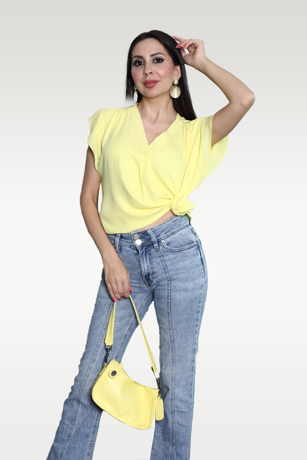 Alish Canary Yellow Top RMDQ