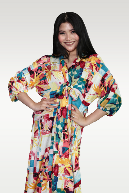 Alish Multi Color Casual Dress own RMJW